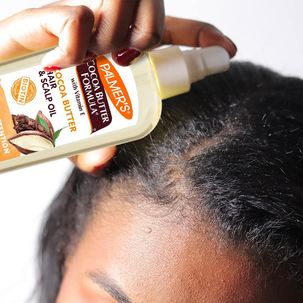 Palmers Textura ligera, brillo natural en rizos y trenzas.