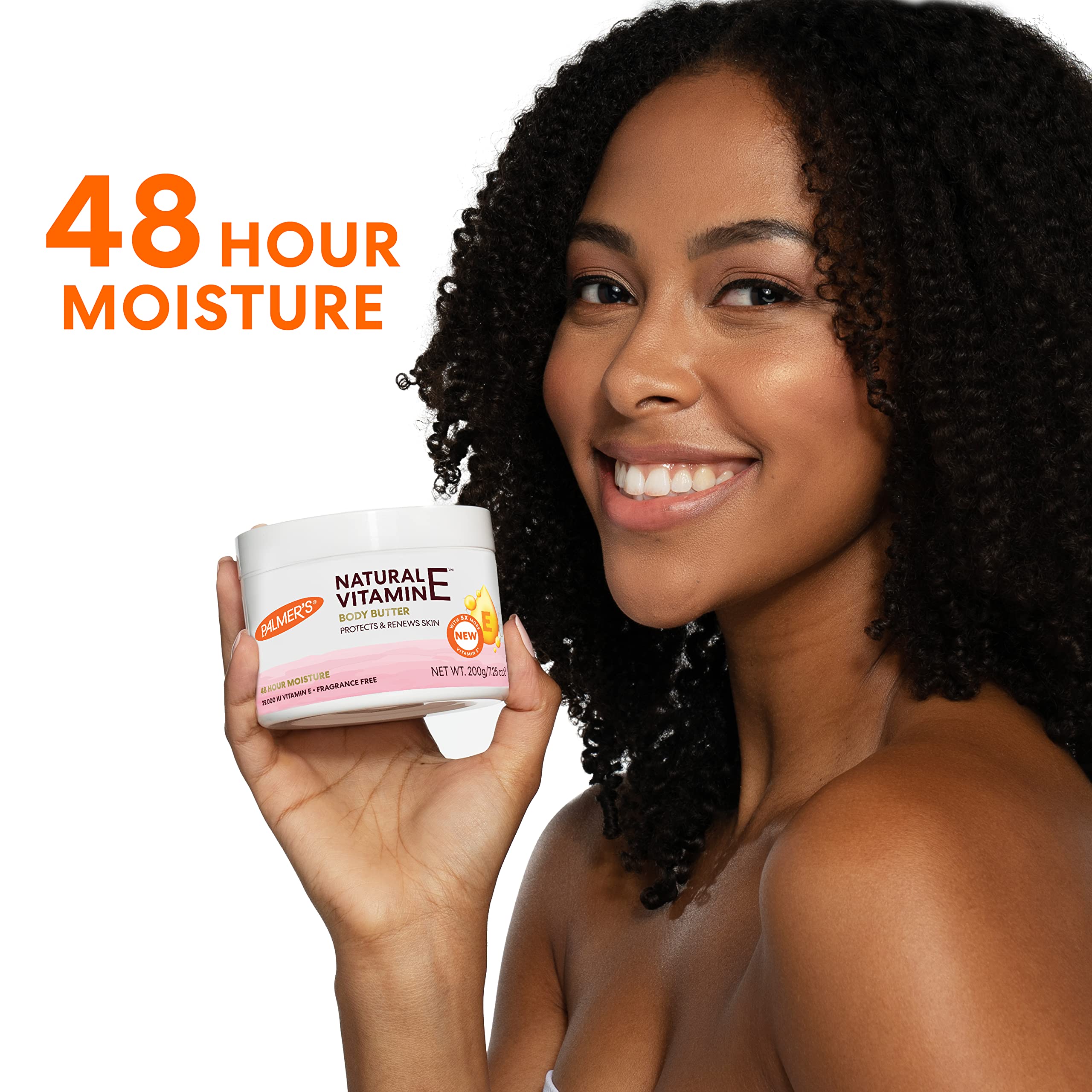 Palmer's texture close-up reveals rich, whipped feel ideal for dry areas.