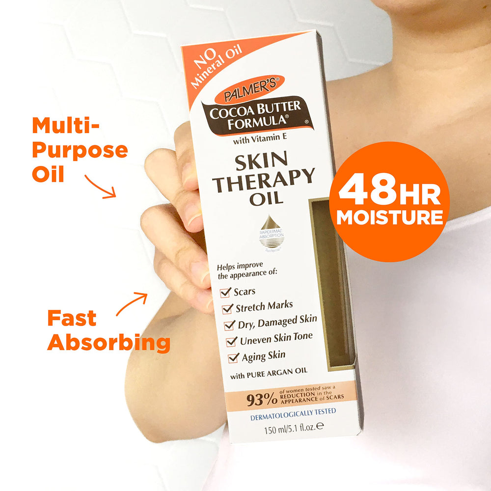 Palmer's Vitamin E rich formula nourishes the skin.