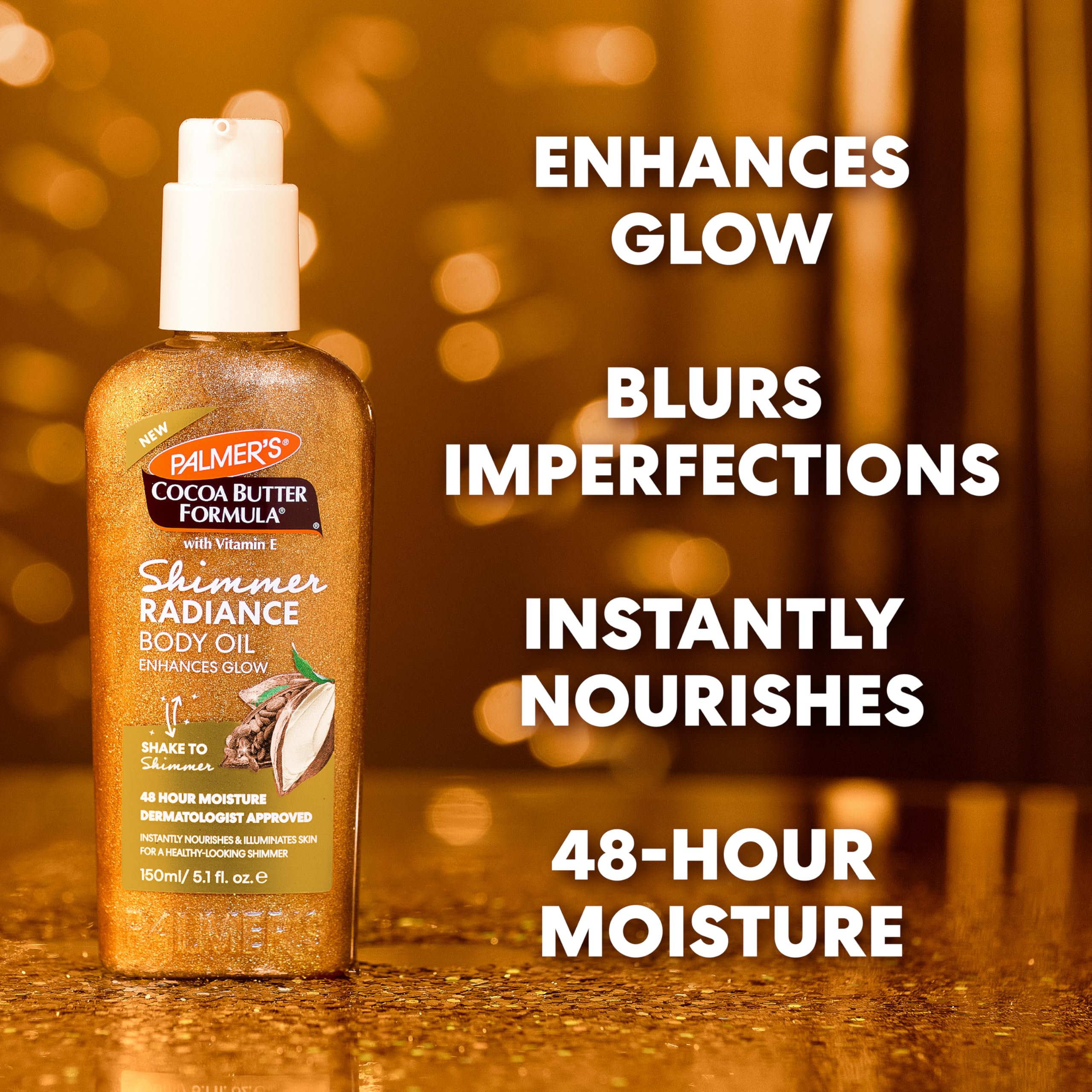 Palmer's Aceite Cuerpo: hidratación de 48 horas para piel suave.