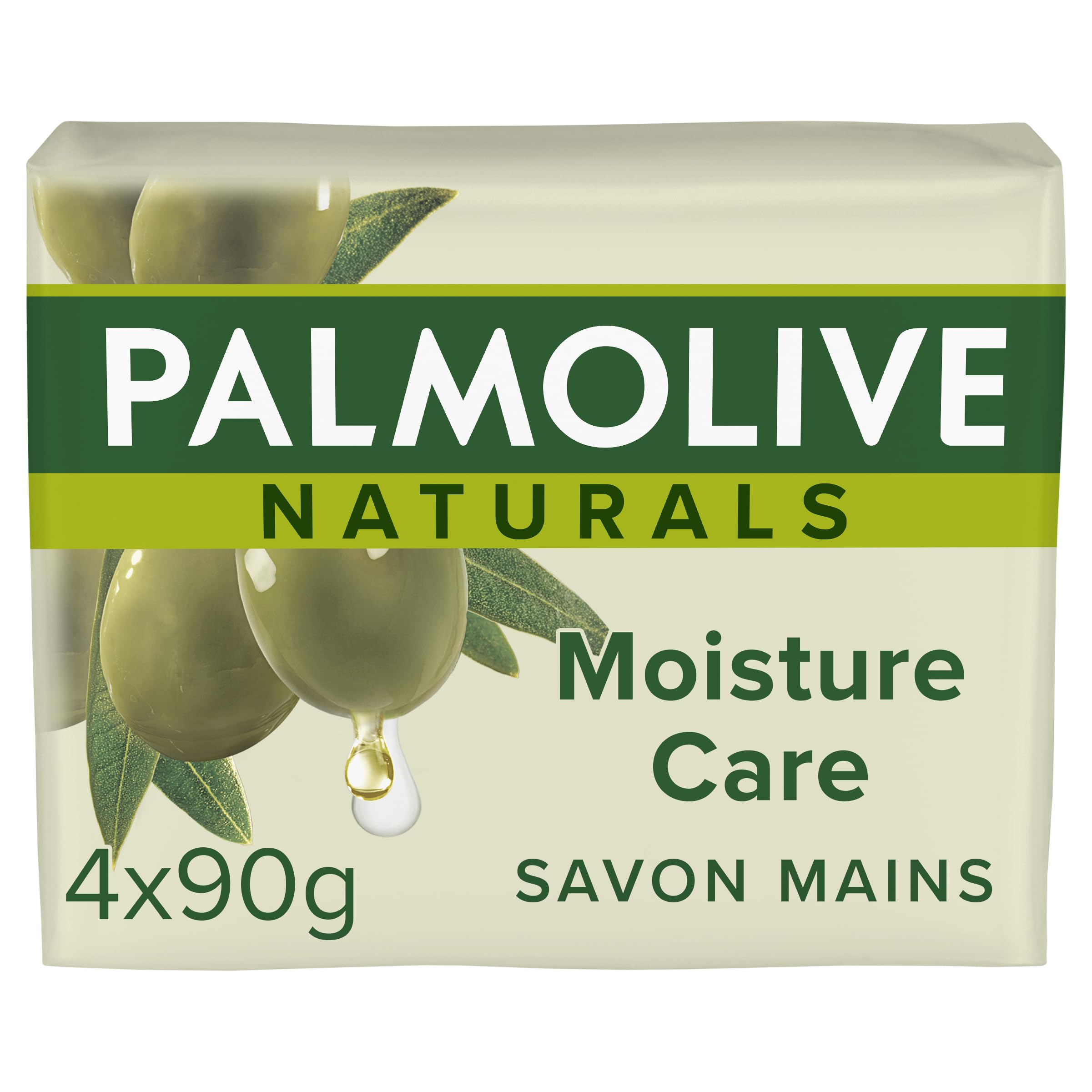 Palmolive Naturals aceite de oliva y leche, hidratación suave para la piel.
