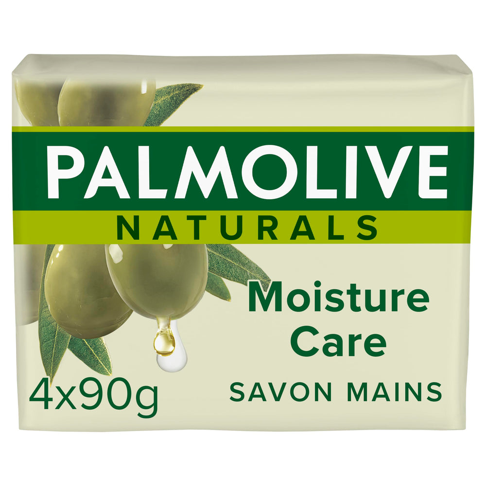 Palmolive Naturals aceite de oliva y leche, hidratación suave para la piel.
