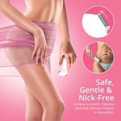 PalmPerfect Clio dual-blade clipper ensures precise, close trimming