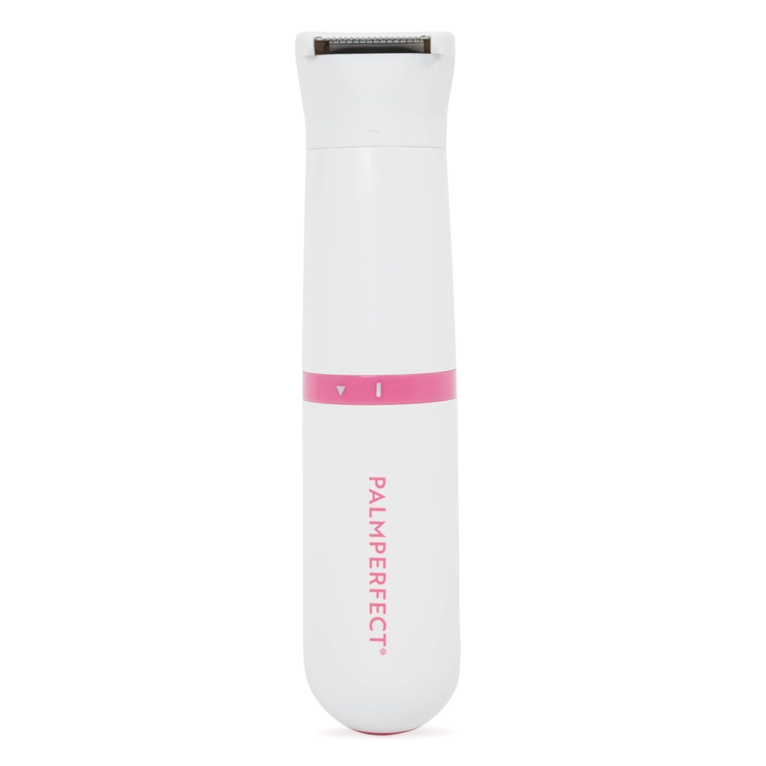 PalmPerfect Clio bikini trimmer packaging, travel-ready and gift-friendly