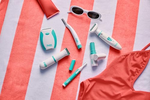 PalmPerfect blades glide softly on sensitive facial skin