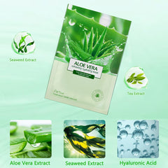 PalNour hoja aloe hidratante que suaviza la piel.