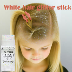 Paminify barra de brillo arcoiris blanco, aplicación facial rápida y limpia