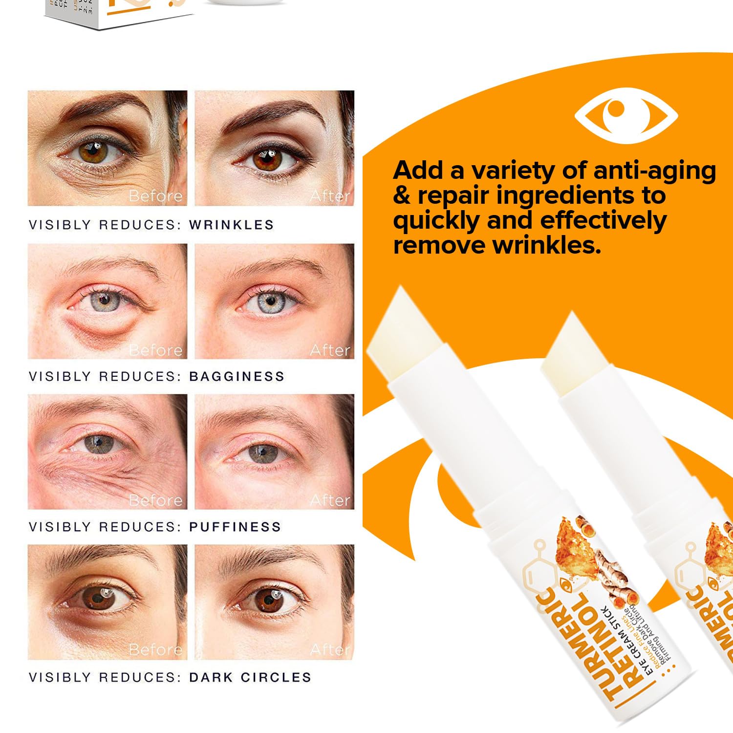 Paminify Hydration Around Eye image demonstrates deep moisturization without heaviness.