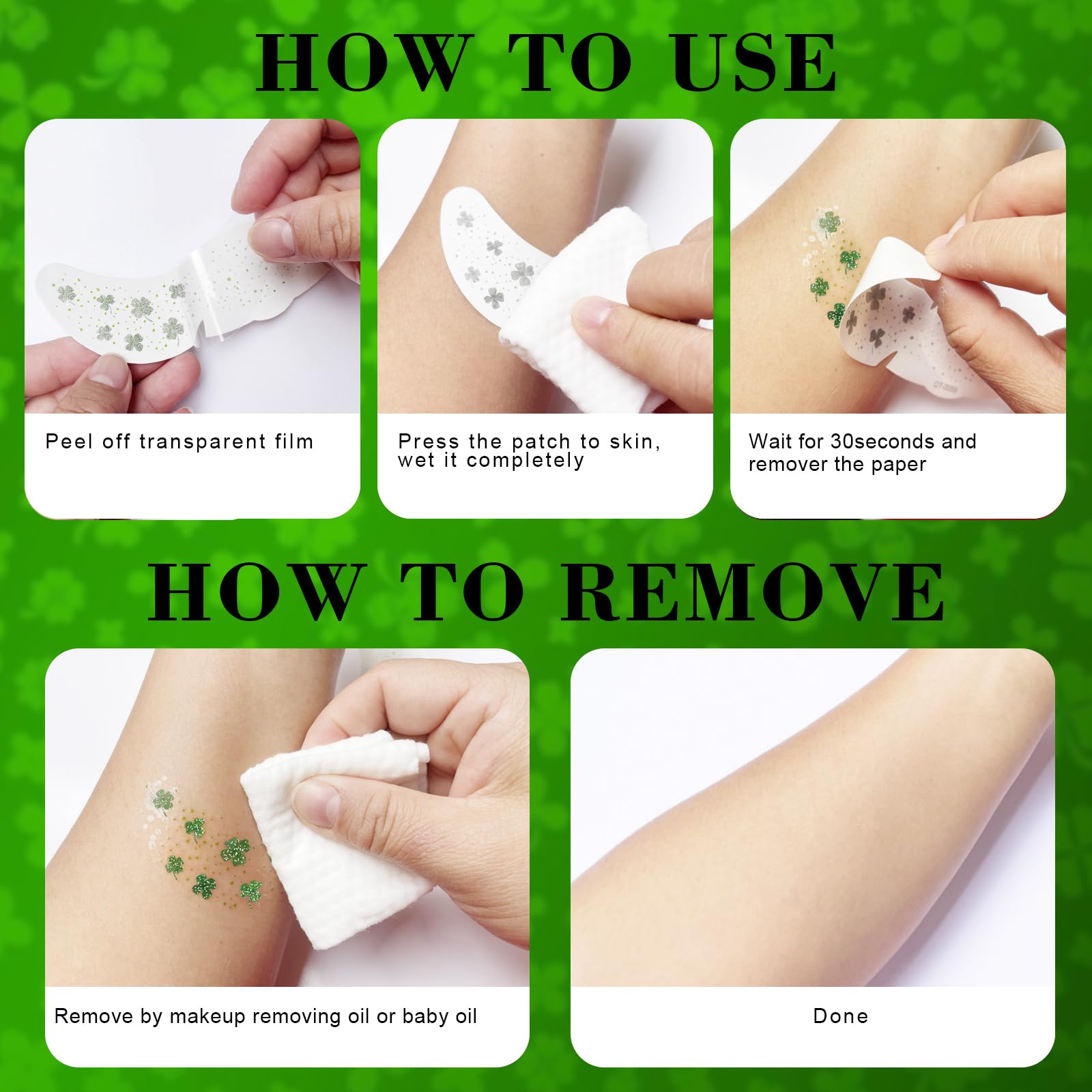 Paminify remocion facil tatuajes: retiro sencillo con desmaquillante.