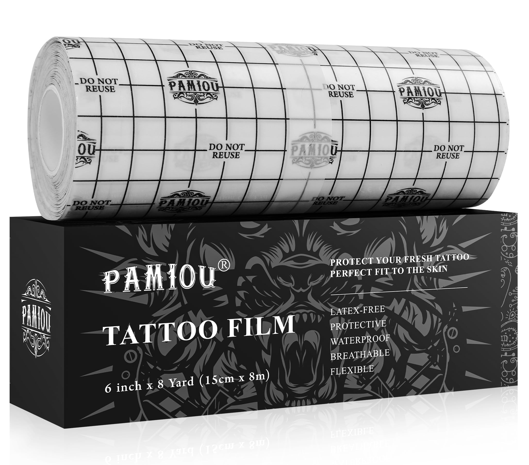 Pamiou second skin tattoo cover patch protecting fresh ink discreetly