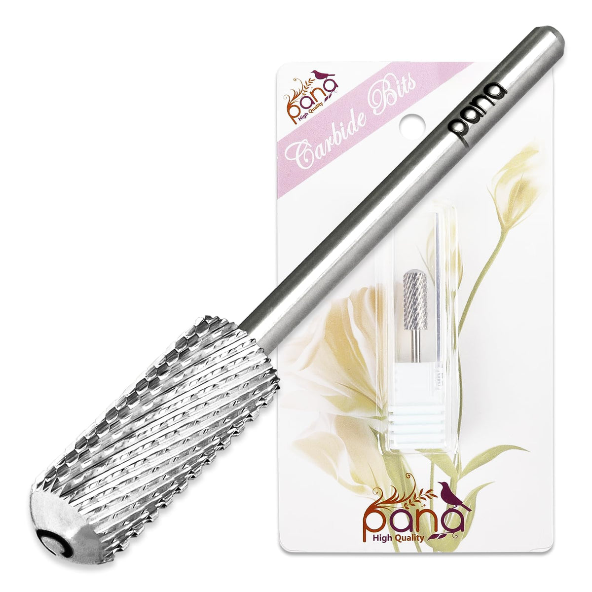 PANA 3/32 small barrel round top carbide nail bit for quick gel polish removal