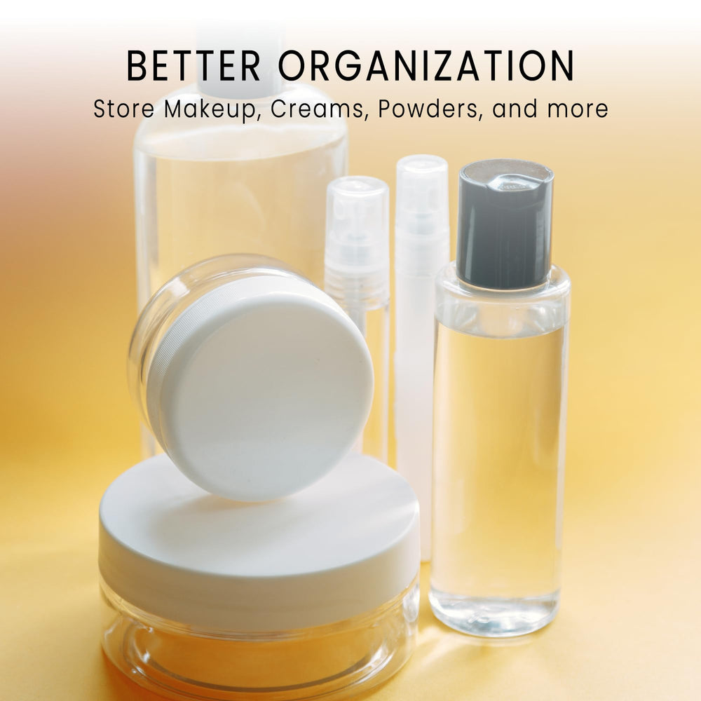 PANA BPA-free plastic jar keeps cosmetics safe.