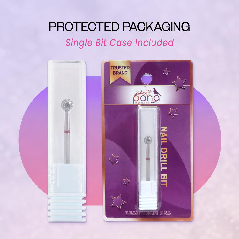 PANA cuticle care drill bit delivers comfortable shaping and smoothing