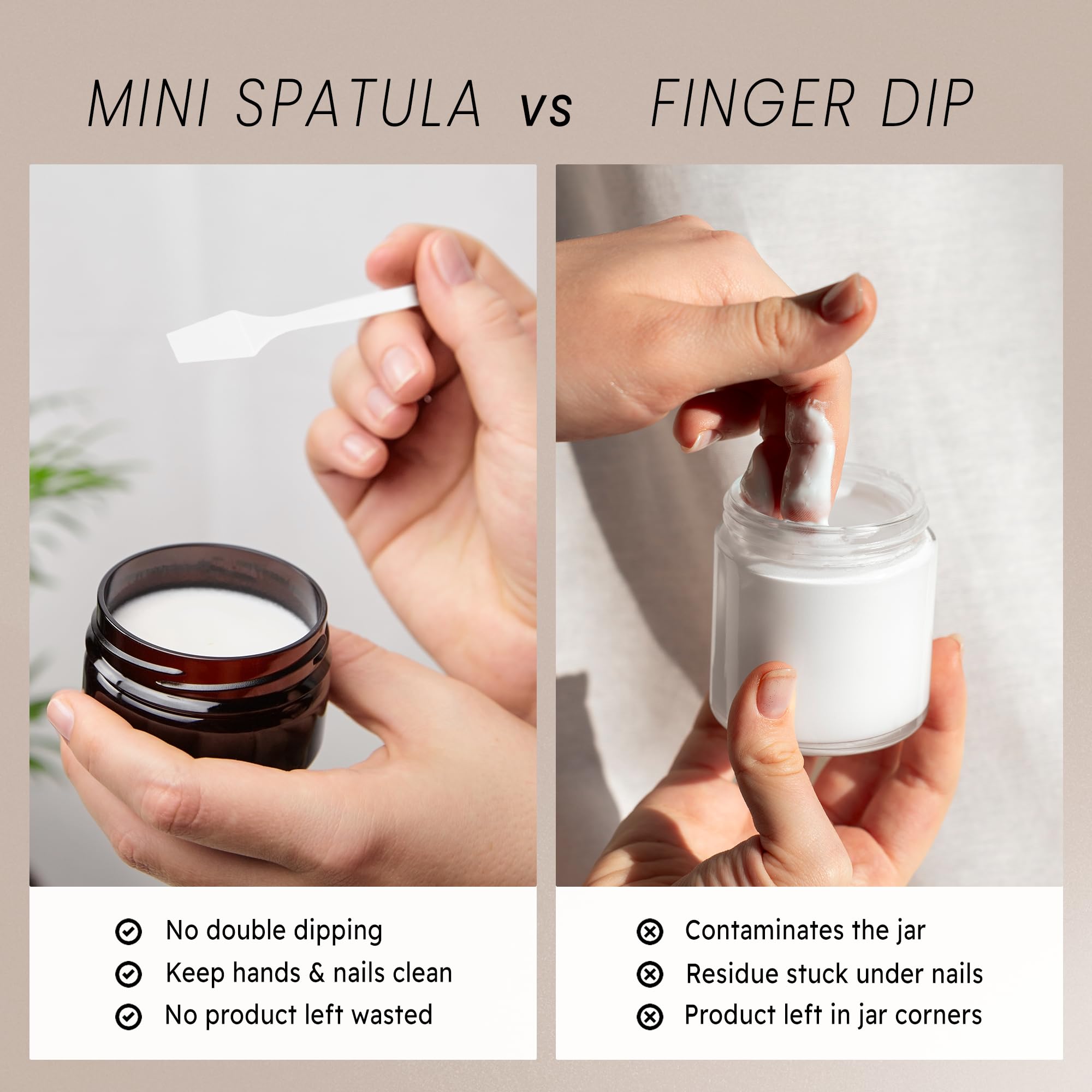 PANA espátula para mascarilla facial, aplicación precisa en casa o salón