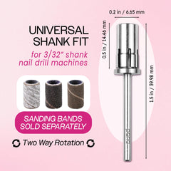 PANA Loxo sanding band with coarse grit ideal for quick contouring.