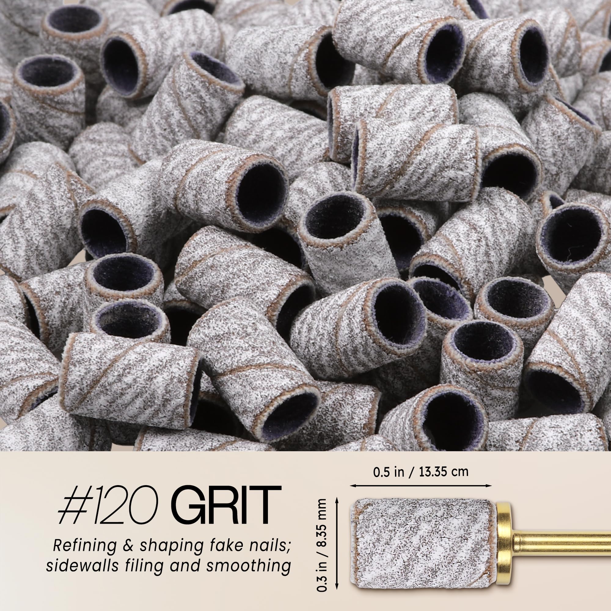 PANA nail sanding band durable material ensures consistent performance during sessions.