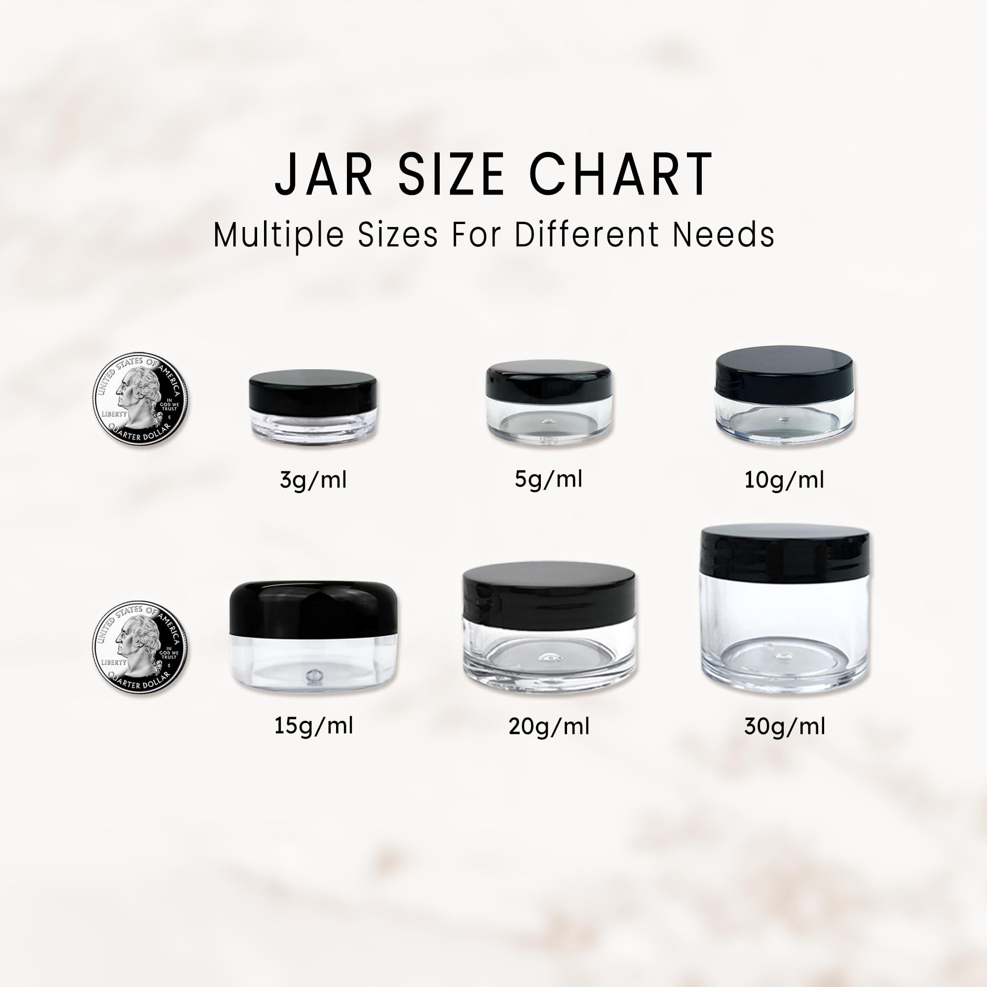 PANA reusable jar for DIY cosmetics storage.