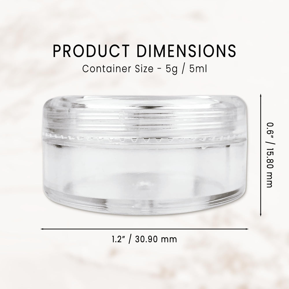 PANA round jar with anti-flip cap, travel-friendly and secure.