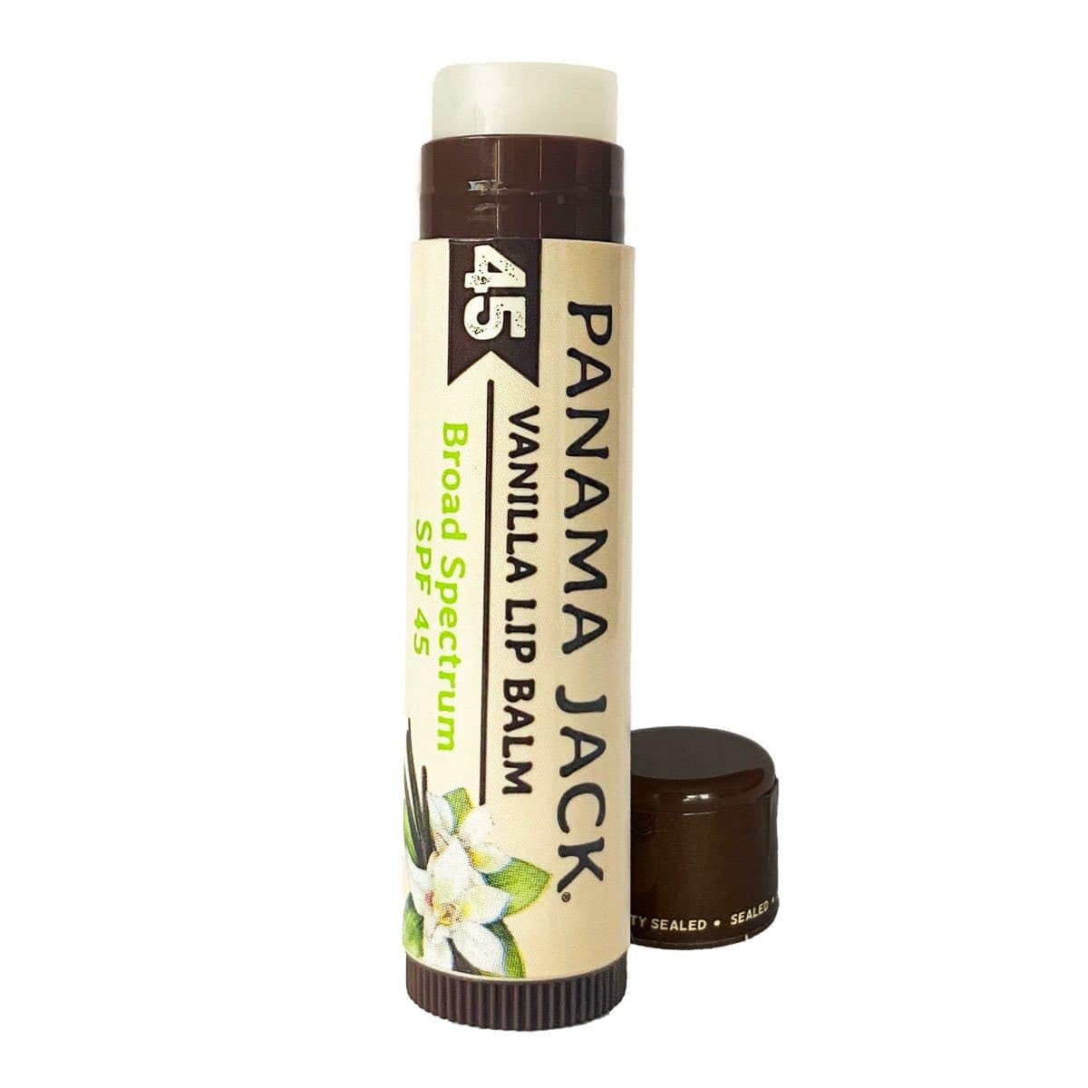 Panama Jack bálsamo labial sin sabor para uso diario con SPF 45