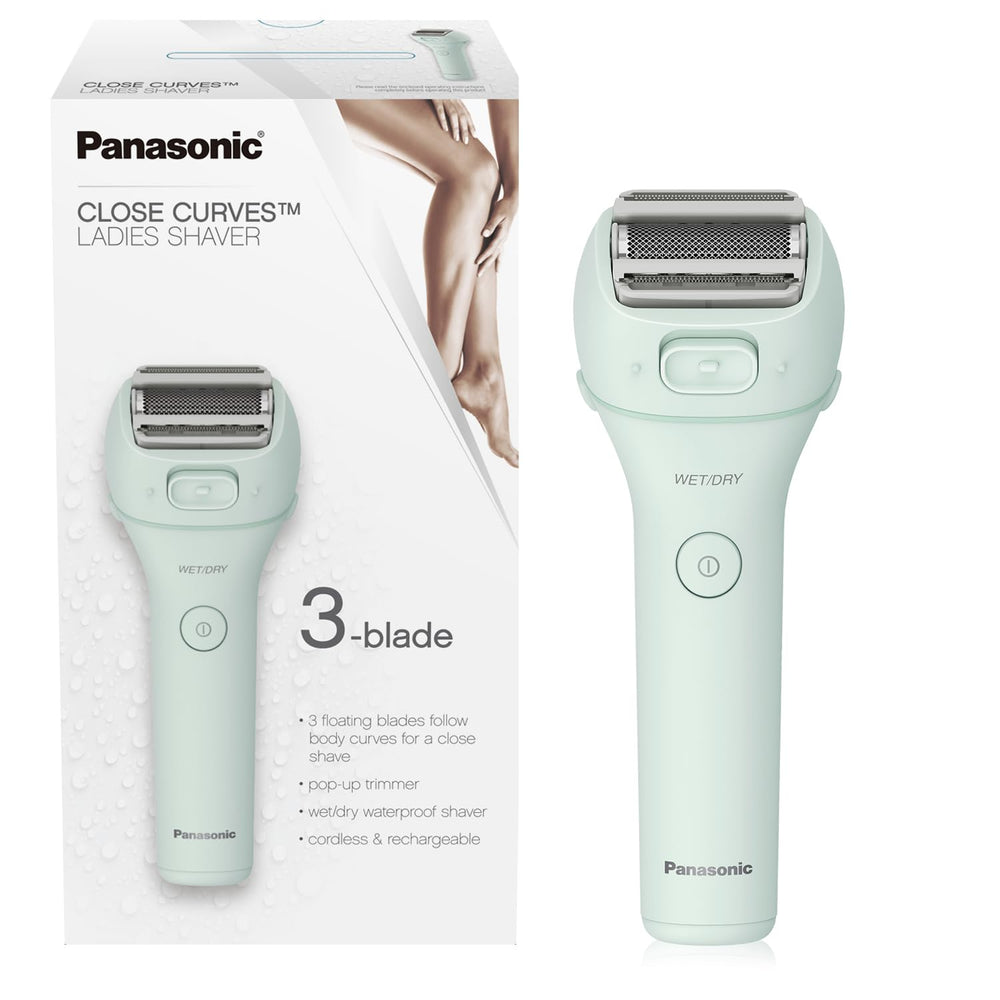 Panasonic ES-AWL6AG bikini-trimmer front view for precise shaping