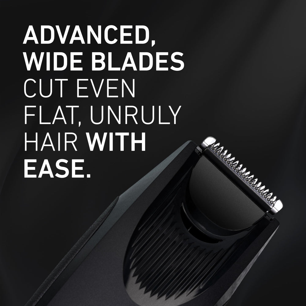 Blade oil and cleaning brush included with Panasonic ER-SB40-K trimmer