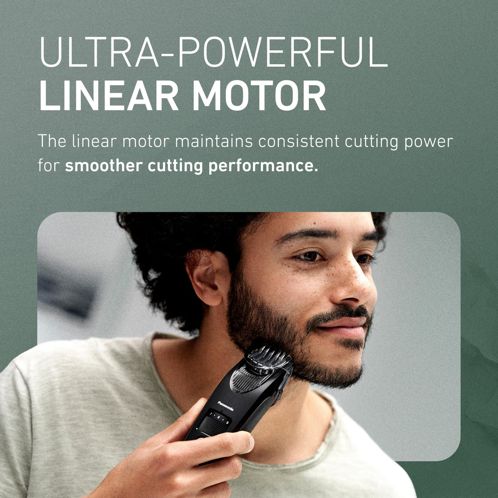 Washable design of Panasonic ER-SB40-K allows quick cleaning under running water
