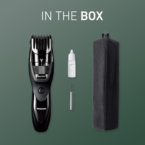 Panasonic ER-GB42-K travel-friendly design fits in luggage.