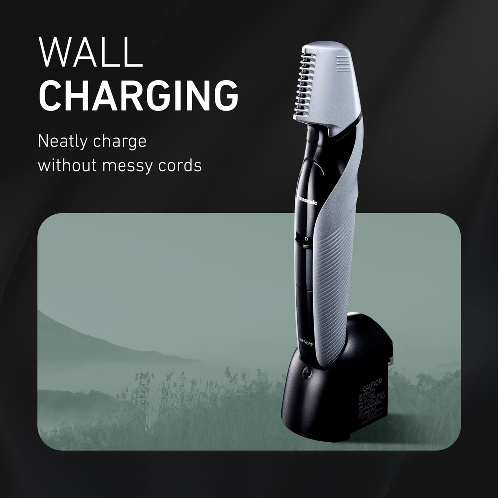 Panasonic ER-GK60-S waterproof design for easy maintenance