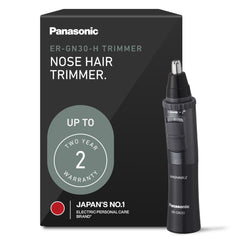 Panasonic ER-GN30-H nose trimmer with dual-edge blades for precise trimming