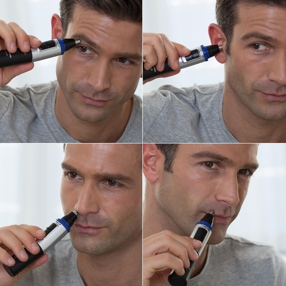 Panasonic ER-GN30-K facial detail trimmer for precise shaping and eyebrows.