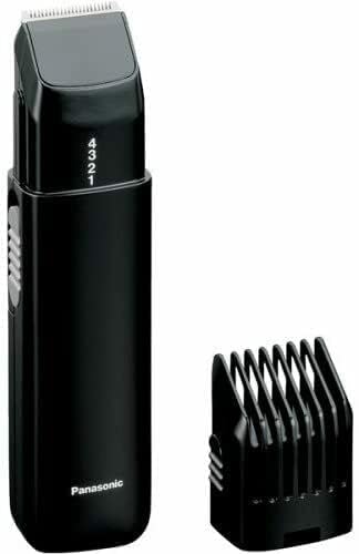 Panasonic ER240B operates with two AA batteries for wireless grooming