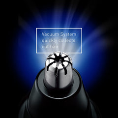 Panasonic ER430K hypoallergenic 60-degree blades ensure gentle cuts.