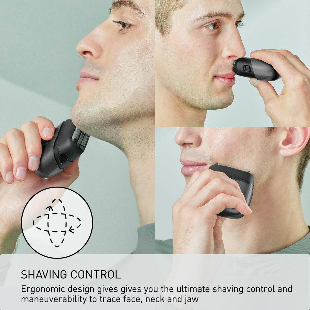 Panasonic ES-CM3A-K hypoallergenic blades for sensitive skin comfort.