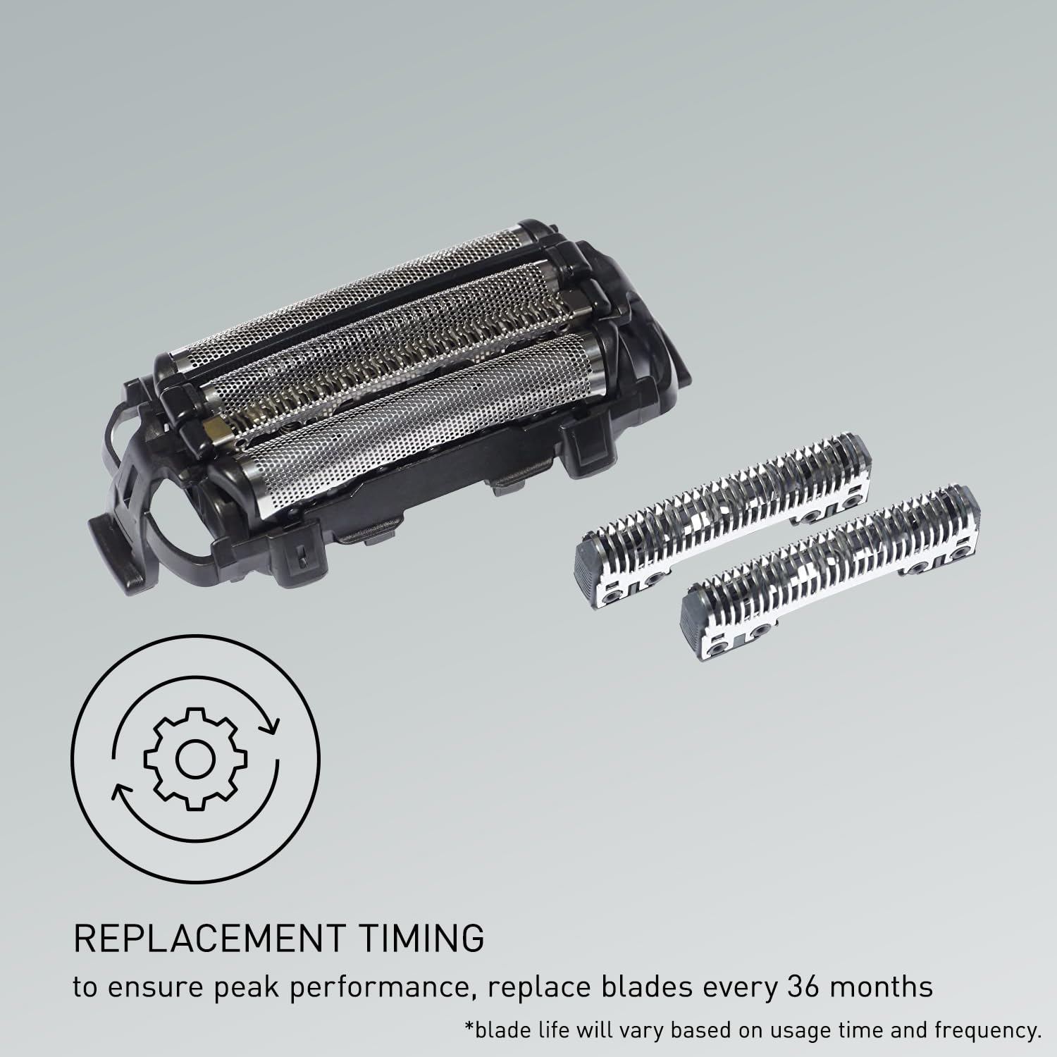 Panasonic ES-LA63S compatibility highlighted for smooth maintenance.