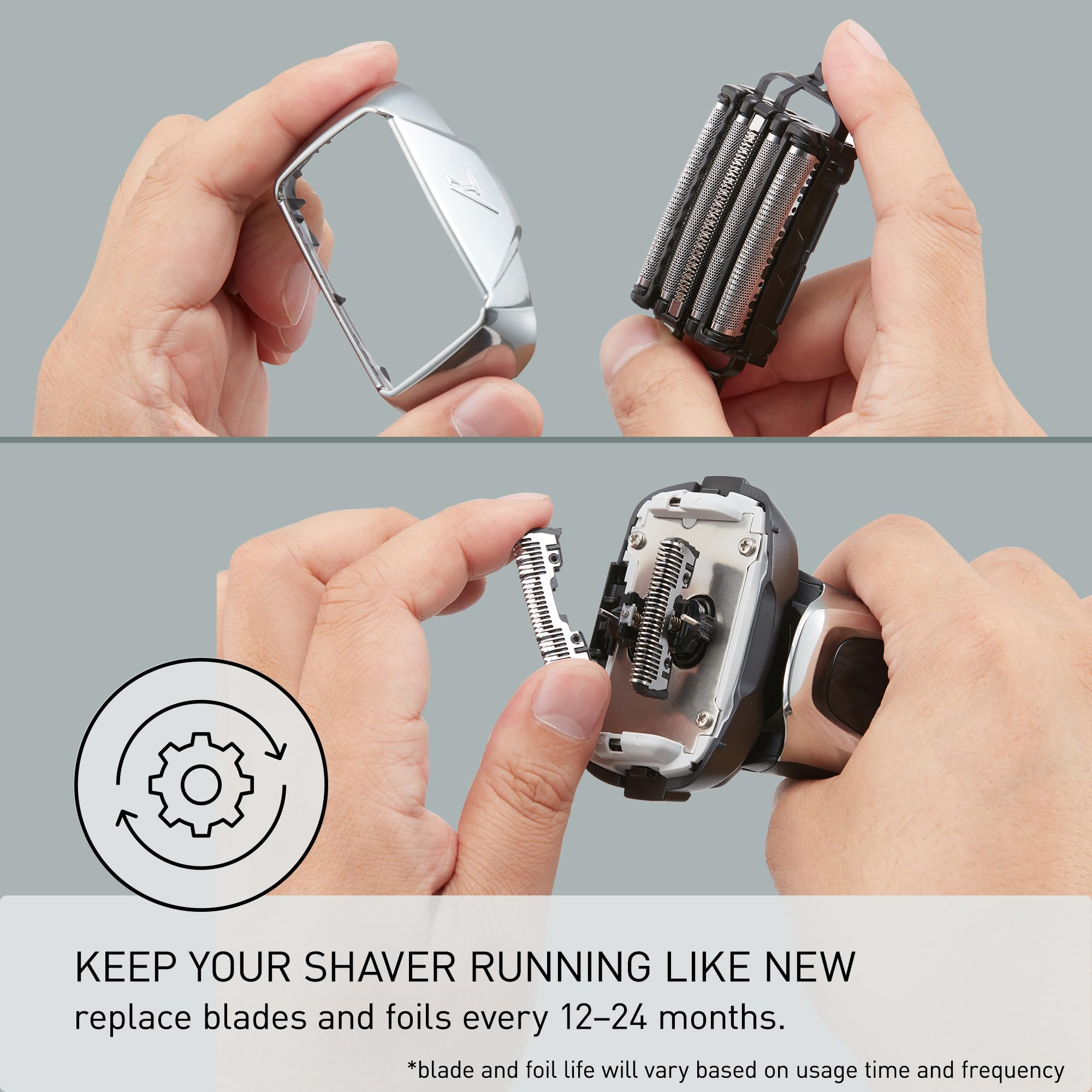 Panasonic ARC5 ES-LV67-K compatibility with WES9032P for precise shaving