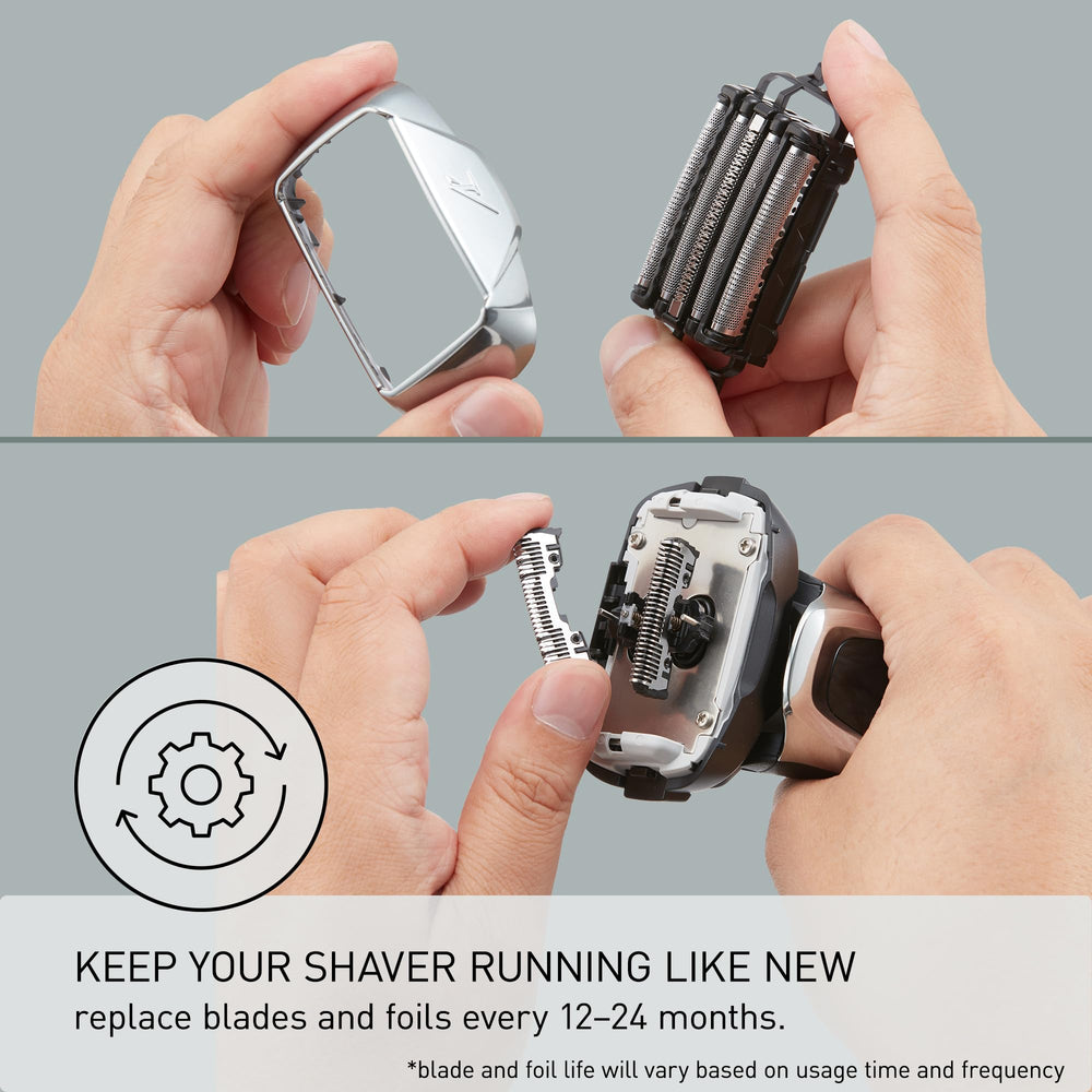 Panasonic ARC5 ES-LV67-K compatibility with WES9032P for precise shaving