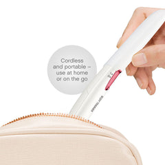 Panasonic ES-WR50-P portable pen-design fits in any bag for travel grooming.