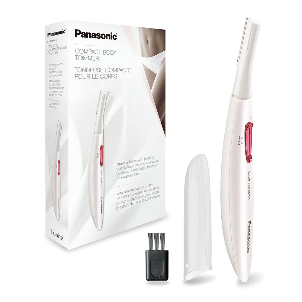 Panasonic ES-WR50-P round-tipped blades reduce irritation during use.
