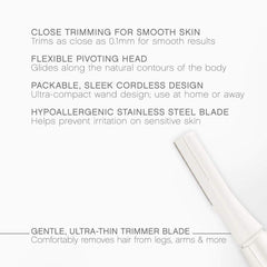 Panasonic ES-WR50-P underarm-trimmer helps smooth skin with minimal irritation.