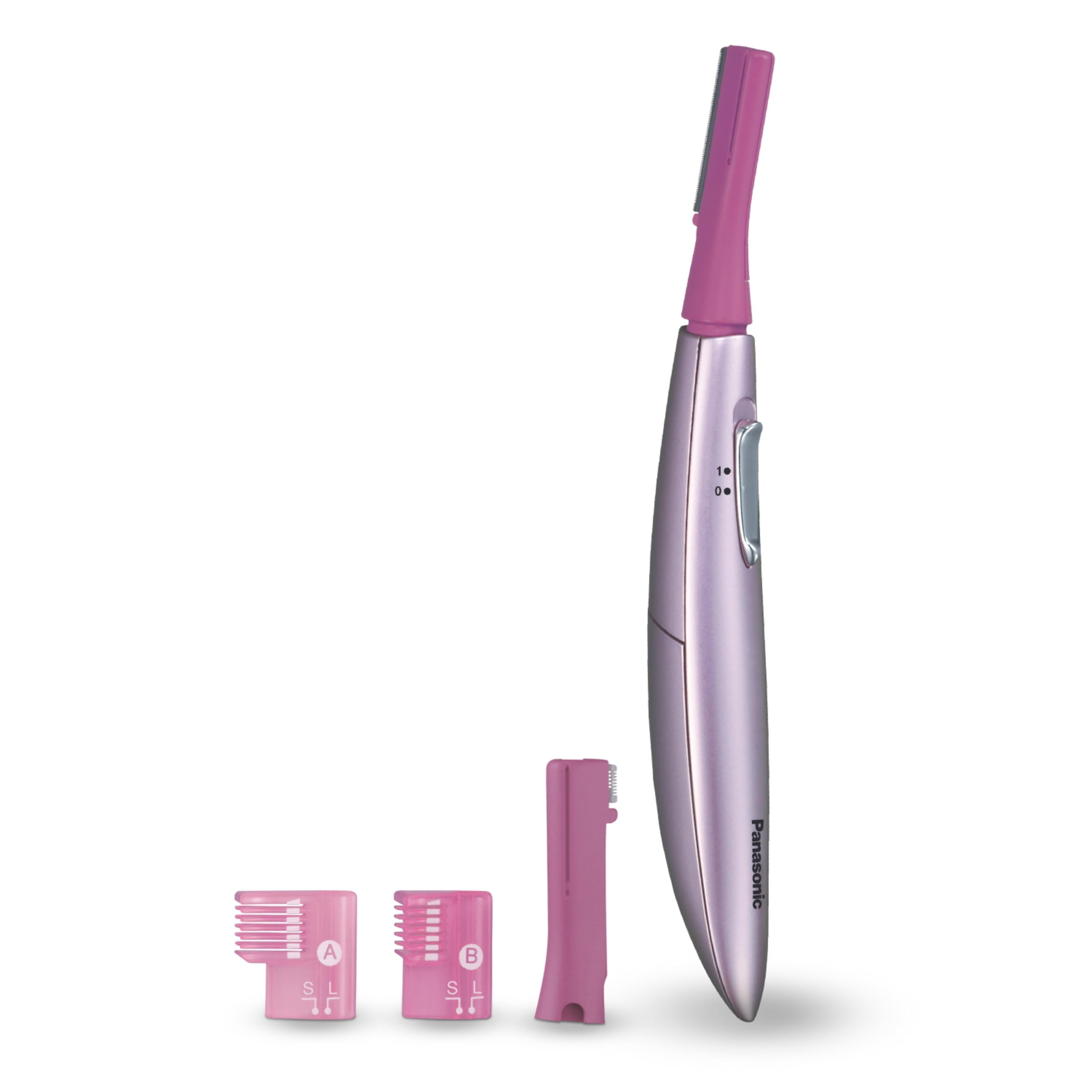 Panasonic ES2113PC pivoting head trimmer for precise facial grooming.