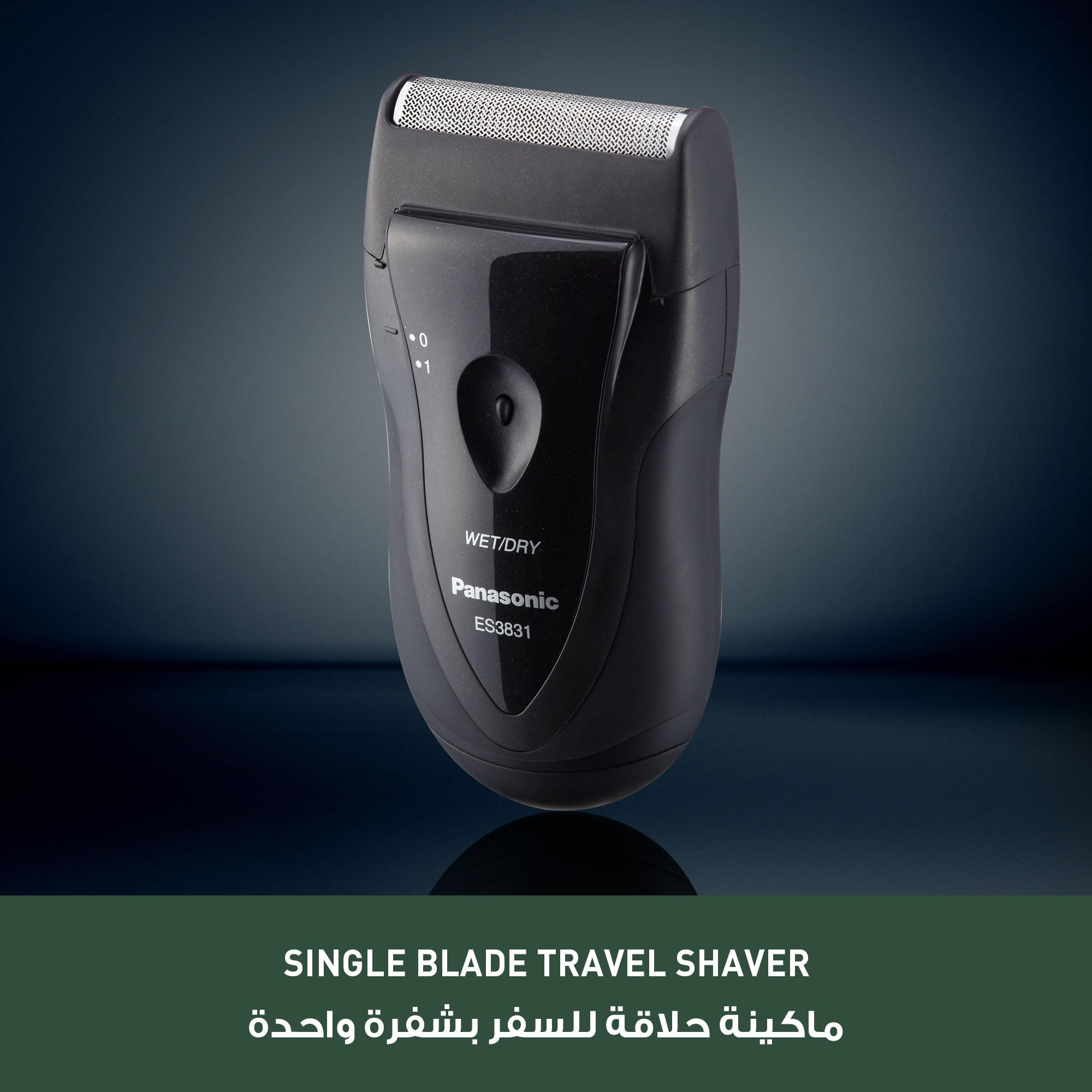 Panasonic ES3831K ergonomic grip for comfortable control during every shave