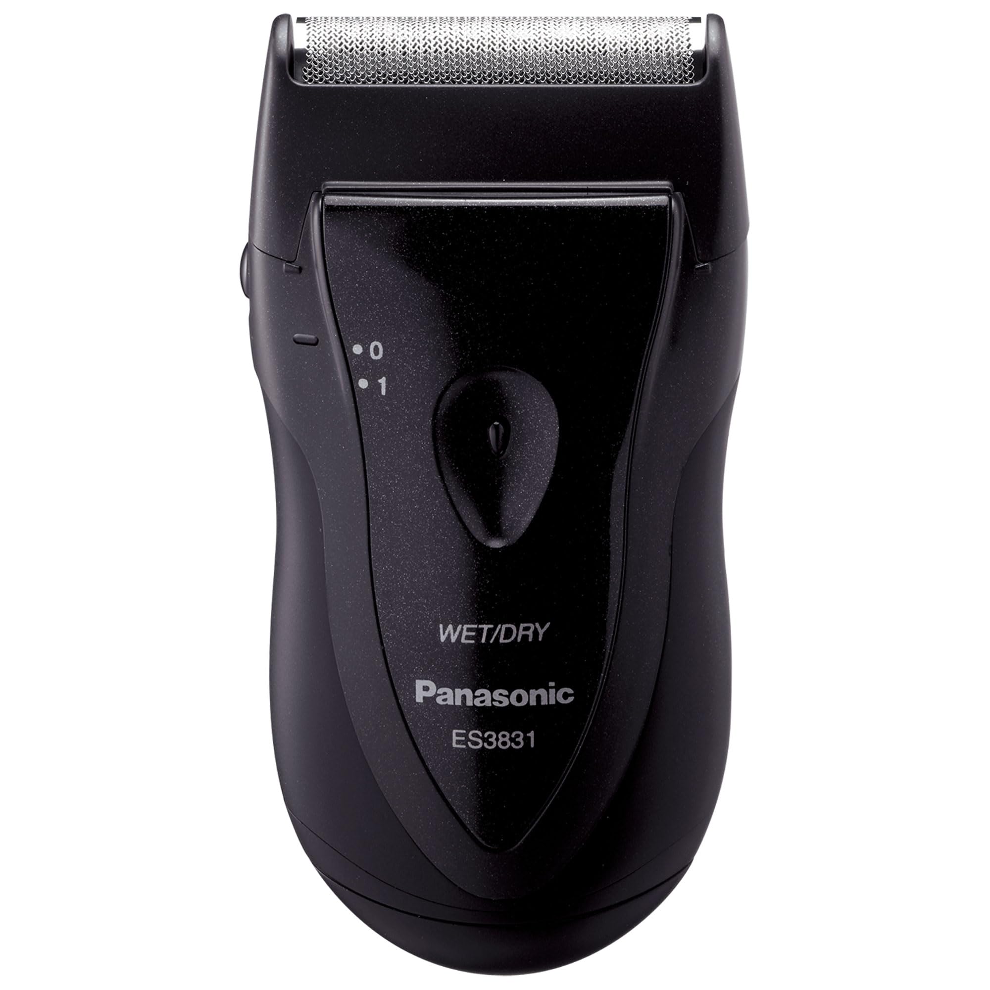 Panasonic ES3831K razor head close-up showing precision blade for a close, comfortable shave