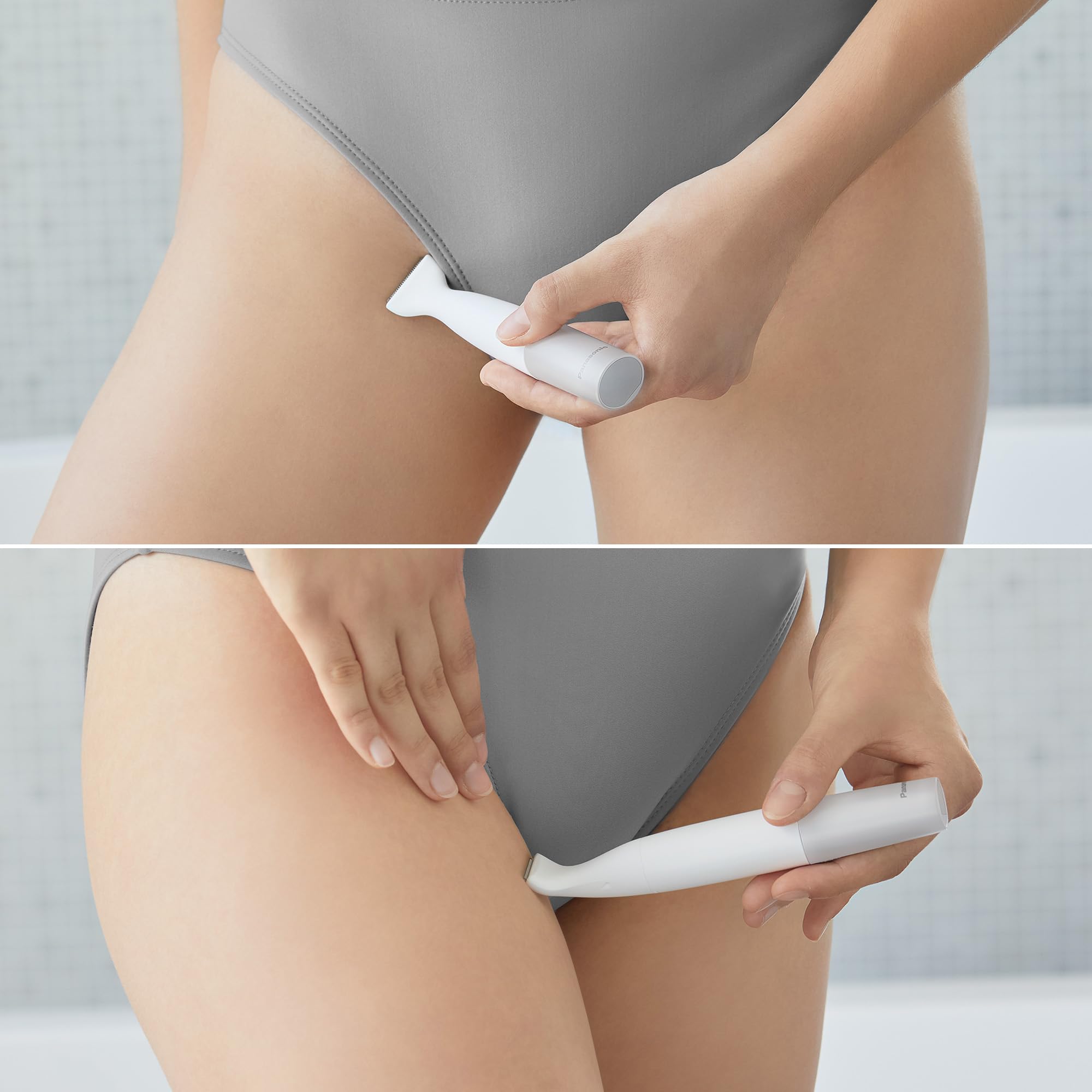 Panasonic ES-WV62-H suitable for bikini, legs, and underarms grooming.