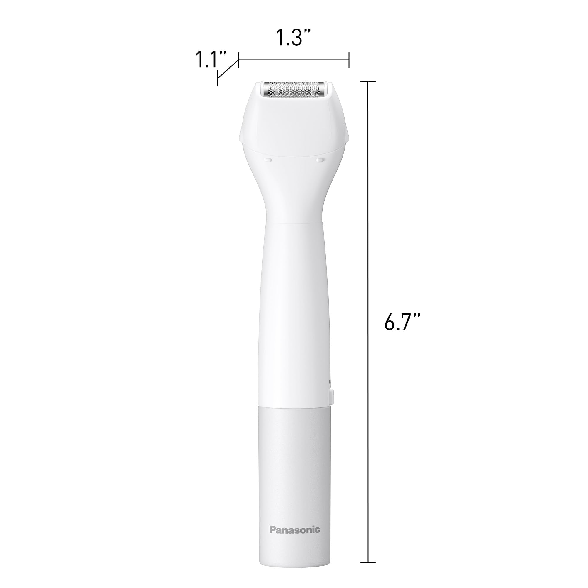 Panasonic ES-WV62-H cordless operation with AA battery for travel.