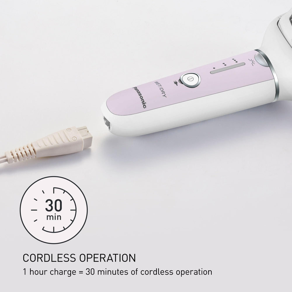 Panasonic ES-EY30 one-hour charge for cordless use