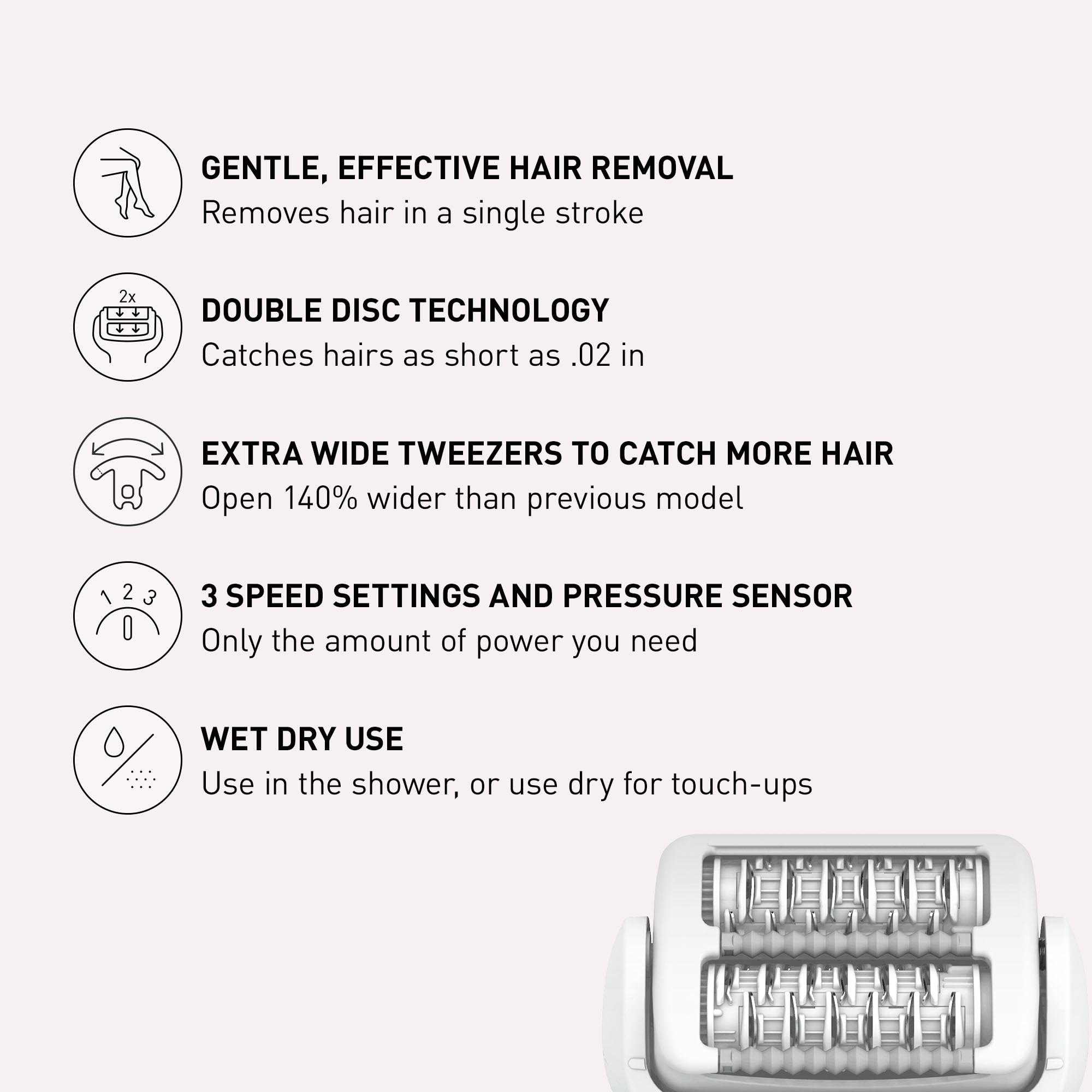 Panasonic ES-EY30 in wet use, suitable for shower or bath