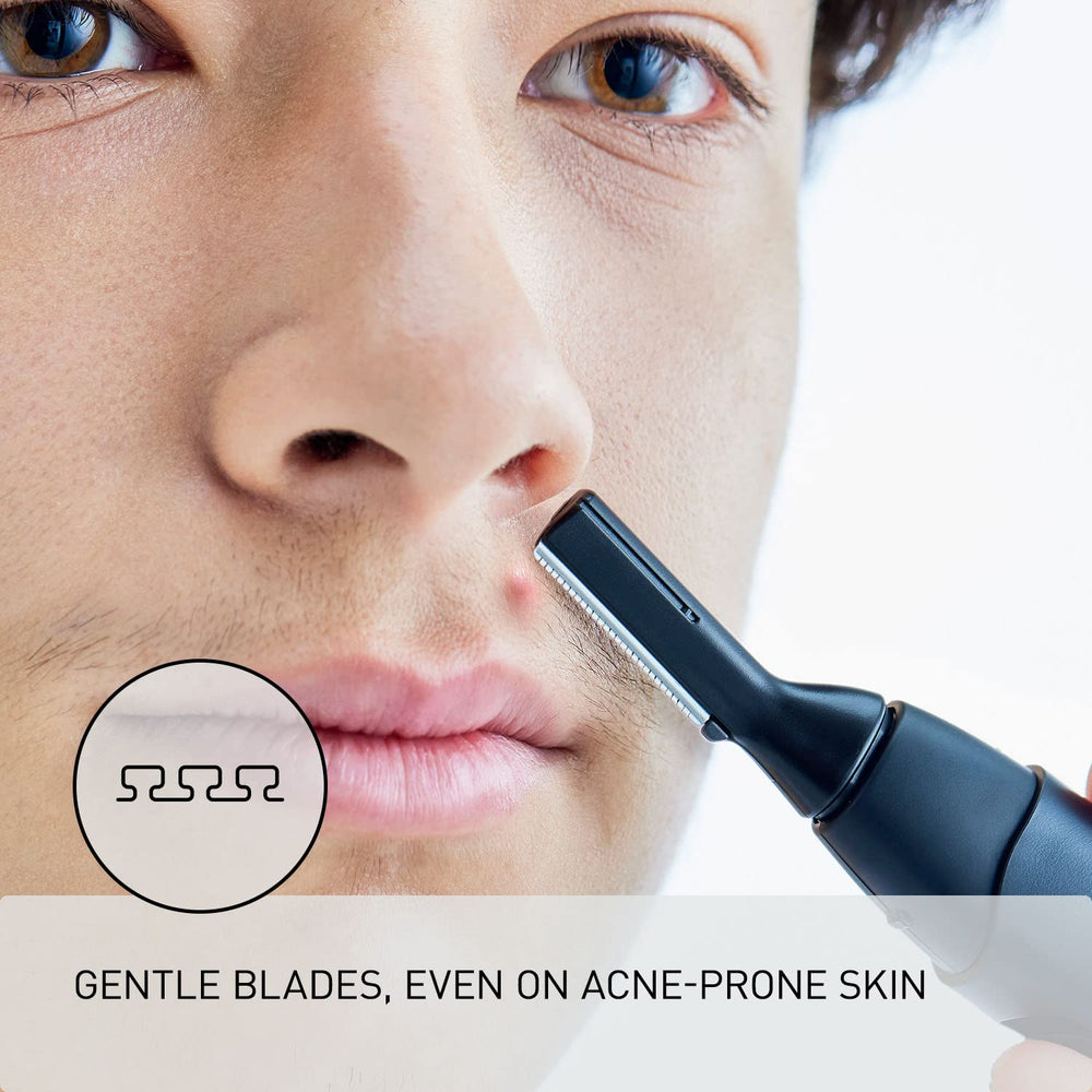 Panasonic GM40-K compact trimmer slips easily into bag.