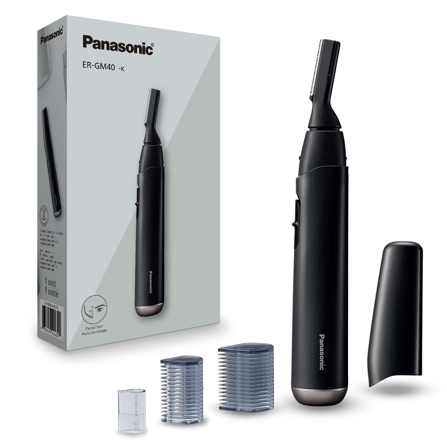 Panasonic GM40-K trims down to 0.12 mm for precise detailing.