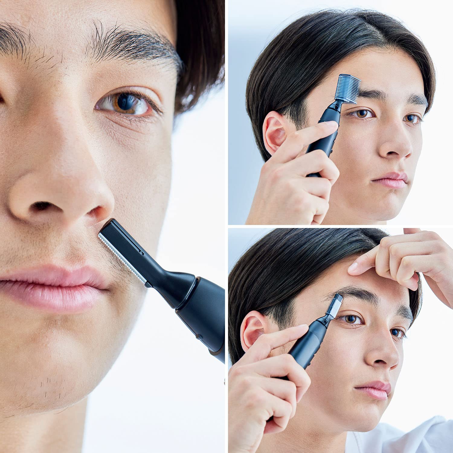Panasonic GM40-K waterproof design allows use in shower.