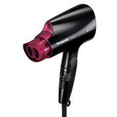 Panasonic EH-NA27-K compact dryer with folding handle for travel and storage.